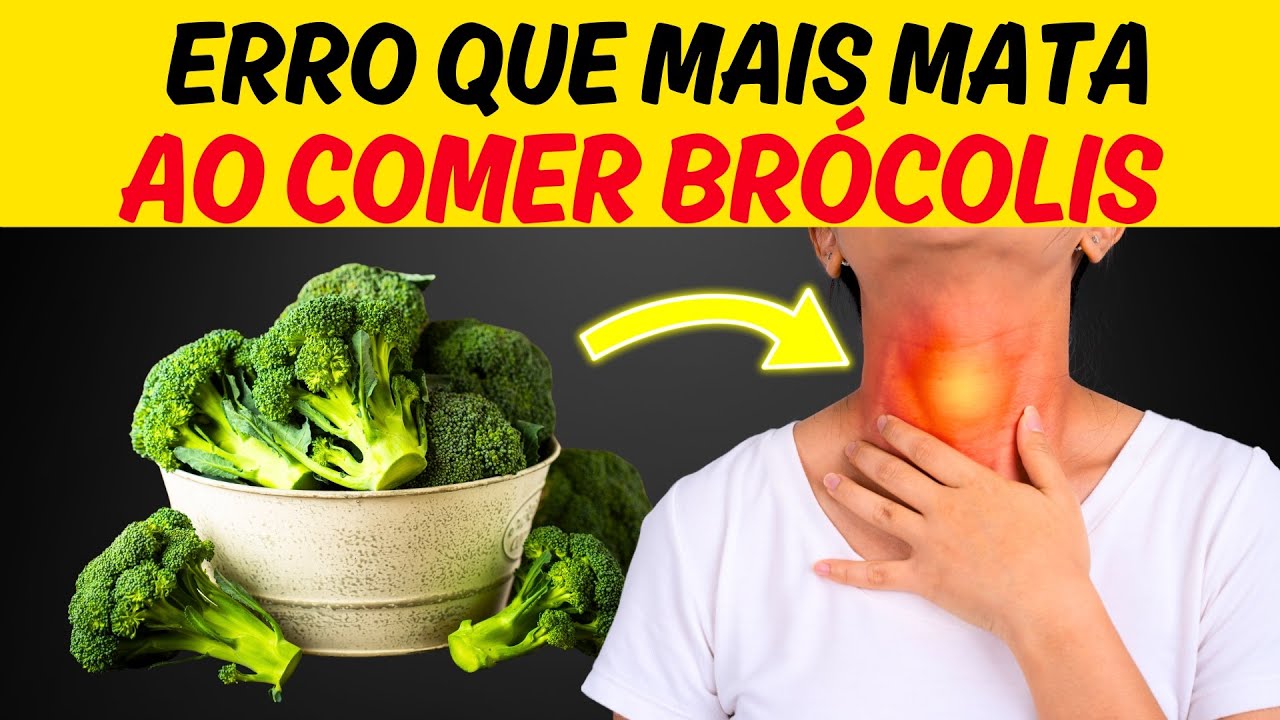 ALERTA! Nunca Coma Brócolis Sem Preparar Corretamente