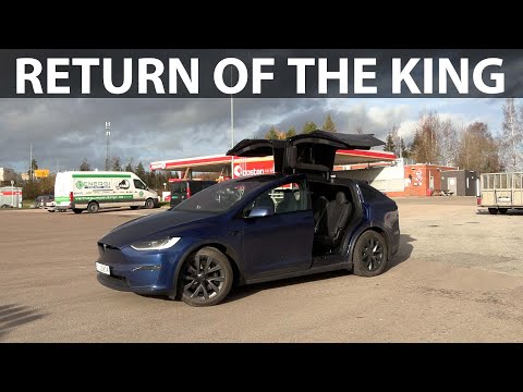 Tesla Model X Long Range Palladium Range test