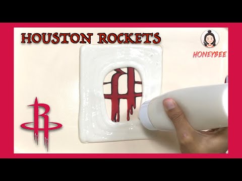 HOUSTON ROCKETS NBA2021 Pancake Art bp26 - Huston Rockets | Honeybee