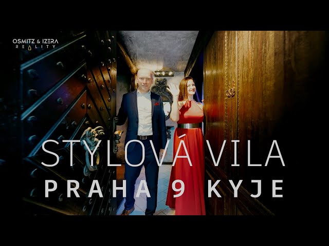 Video naprosto úžasné netradiční vily v Praze
