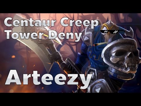 Arteezy Centaur Creep Tower Deny - Team Liquid vs Evil geniuses Shanghai Major - Dota2 Rage Quit