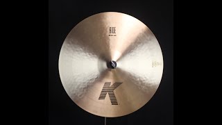 Video thumbnail for Zildjian 20" K Ride - 2329g by The Drum Shop - Portland, Maine