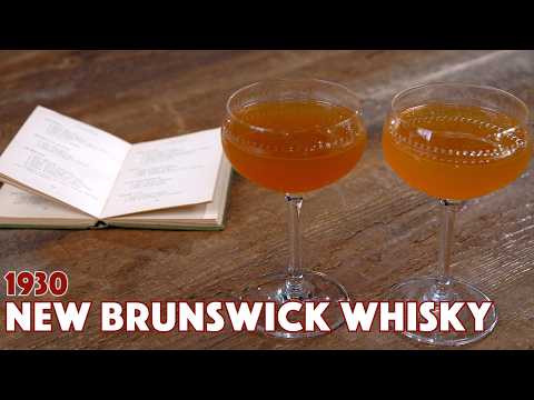 1930 Prohibition New Brunswick Cocktail: A Whisky Classic!