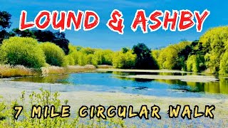 Lound & Ashby 7 mile walk ( Unofficial route ) Suffolk & Norfolk, U.K.