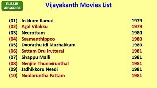 Vijayakanth Movies List