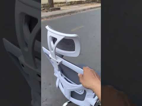 Ghế Xoay Văn Phòng Tay Gập Bọc Nệm - GX48