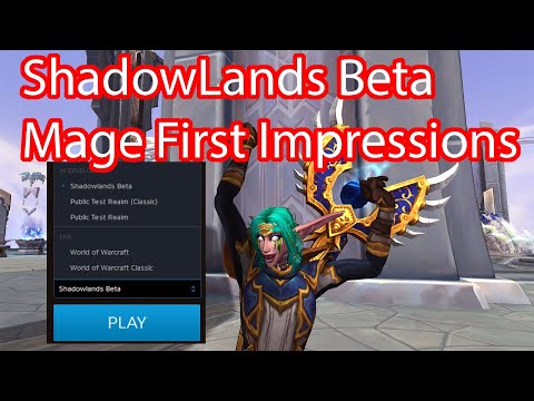 Shadowlands Beta Mage First Impressions