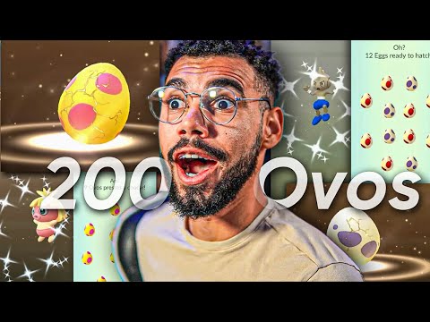 CHOQUEI 200 OVOS EM 30 DIAS E ESSE FOI O RESULTADO | Cris | #pokemongo