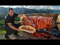 1000 A5 Wagyu Doner Kebab Cooked On A Log Fire Grill
