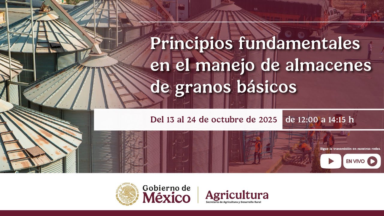 Inauguración y Generalidades del almacenamiento de granos básicos