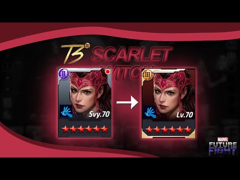 T3 Scarlet Witch Build | Marvel Future Fight