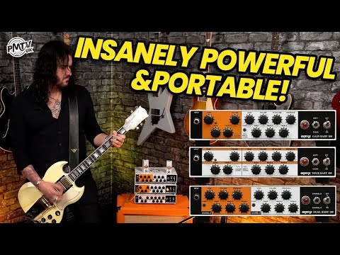 NEW 2025 Orange Baby 100 Series Amps! - 3 Massive Sounding 100w Heads That Are Super Portable!