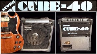 Video thumbnail for 50 Bucks Roland Super Cube that sounds like a BOUTIQUE amp!! by Johan Segeborn