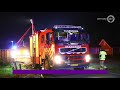 Felle brand legt loods in Oldebroek in de as