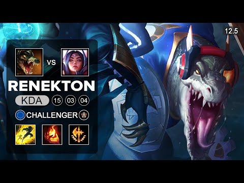 Renekton Top vs Irelia - EUW Challenger - Season 12 Patch 12.5