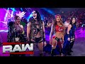 Rhea Ripley Nikki Bella Stephanie Vaquer IYO SKY Entrance WWE Raw July 28 2025