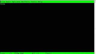 Emacs: Introductory Tutorial
