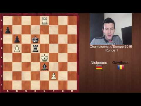Finale très interessante lors du championnat d'Europe 2016   Nisipeanu Gavrilescu