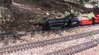 preview picture of video 'Mother's Day on the Cedar Creek Central Garden Railroad (5/8/11)'