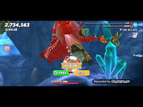 Hungry shark world atomic shark