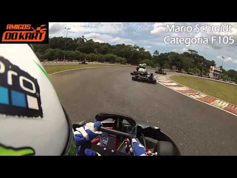2a Etapa - 6ºCampeonato AMIGOS DO KART - Categoria F105 - Piloto Mario Schmidt