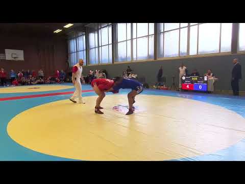 Nikita Savin  (Sambo 07 e.v. Hannover) - David Gatev (SAMBO COMBAT COBRA ,  Germany) / M18 - 71 kg
