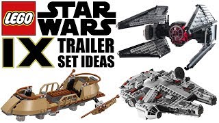 LEGO Star Wars Episode 9 Sets? The Rise Of Skywalker Trailer Set Ideas! by MandRproductions