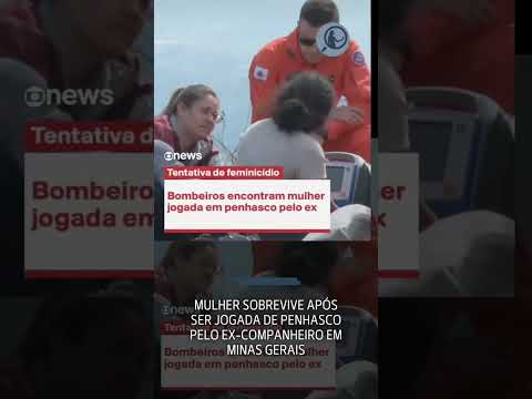 Mulher sobrevive após ser jogada de penhasco pelo ex companheiro em Minas Gerais