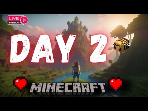 Insane Hardcore Minecraft Day #2 - Must See!!