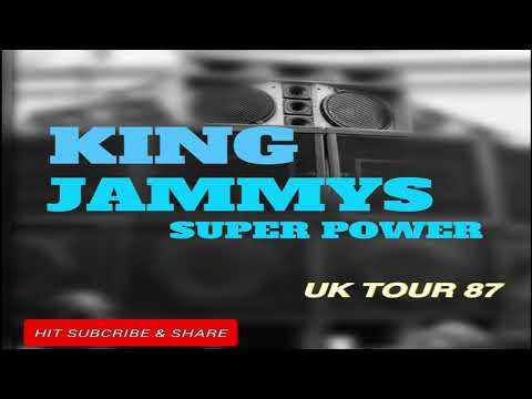 KING JAMMYS 1987 @ LONDON UK...
