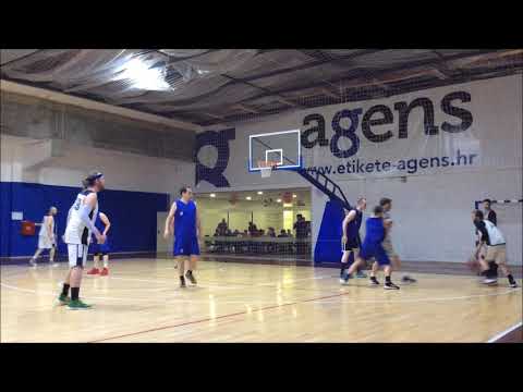 CroHoops Division I 2017/18, Play-off, Rnd.1 - Srdjan Brajkovic (Stozer XII) Highlights