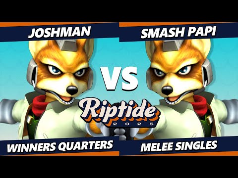 Riptide 2025 - Joshman (Fox) Vs. Smash Papi (Fox) Smash Melee - SSBM