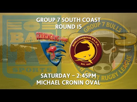 2018 Group 7 RL 1st Grade Round 15 - Gerringong Lions v Shellharbour City Sharks