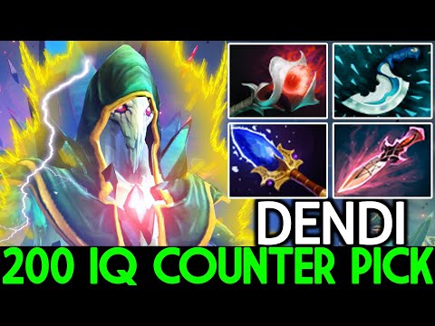 DENDI [Ancient Apparition] 200 IQ Counter Pick Mid Against Morphling Dota 2