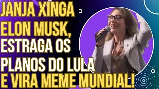 VEXAME NO JANJAPALOOZA: Janja xinga Elon Musk, estraga os planos de Lula e vira meme internacional!
