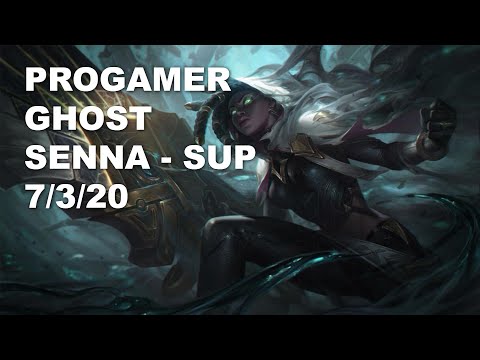Progamer Ghost Sup Senna vs Nautilus - KR Challenger Rank Game