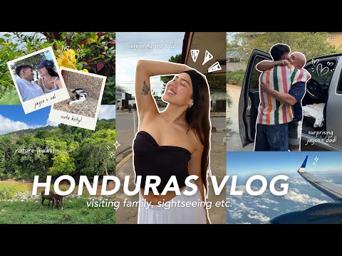 travel with me to Honduras 🇭🇳 surprising my father-in-law, lake day, honduran food!