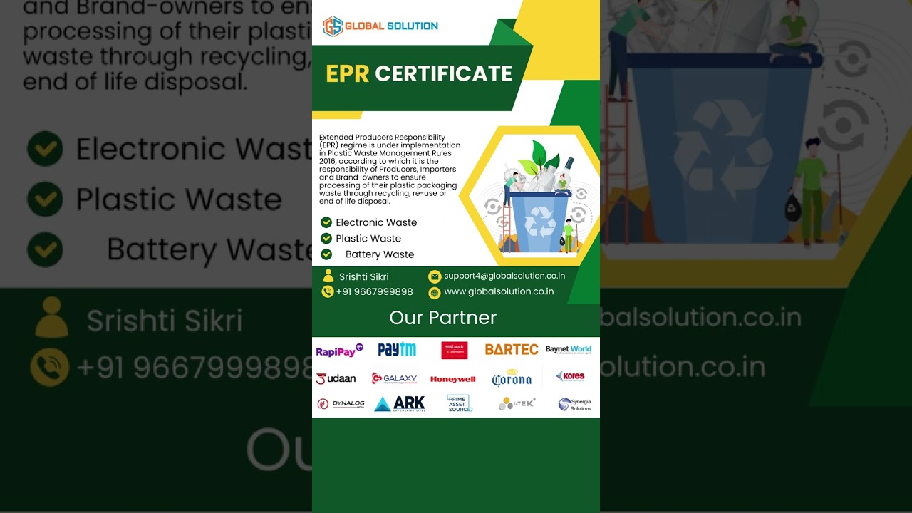 EPR Registration | EPR Certificate | 9667999898