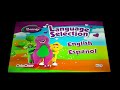Barney We Love Our Family DVD Menu Walk Through