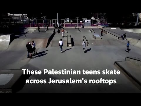 エルサレム旧市街の屋上を滑る (Skating Jerusalem's Old City rooftops)