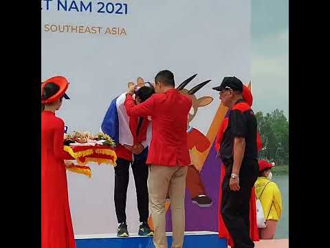 31st Sea Games Viet Nam 2021: CANOEING_ May 18, 2022_MK1 1000 medal ceremony