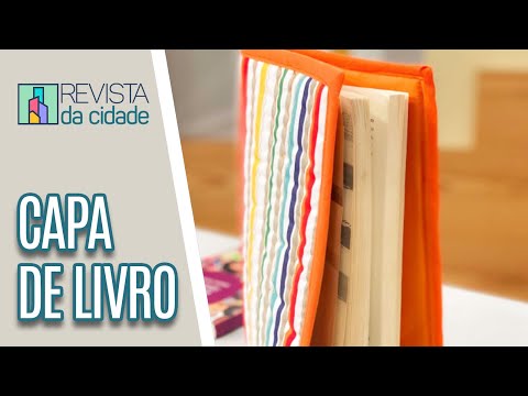 Aprenda a fazer uma linda capa de livro - Revista da Cidade (28/04/2022)