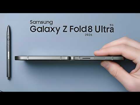 Samsung Galaxy Z Fold 8 - The S Pen Is Back… But There’s a Twist