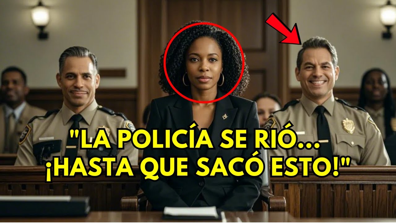 Policías blancos mienten sobre una mujer negra en la corte - ¡Sorprendidos cuando ella muestra…CIA