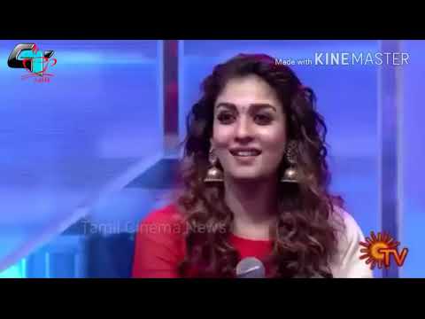 Actress Nayanthara Talks About Superstar Rajinikanth - Rajinifans.com