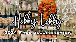 🎃🍂 LET’S SHOP! NEW 2024 HOBBY LOBBY FALL DECOR • SHOP WITH ME 🎃🍂