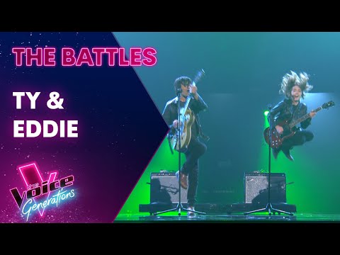 Ty & Eddie Rock Out With 'Are You Gonna Be My Girl' | The Battles | The Voice Generations Australia