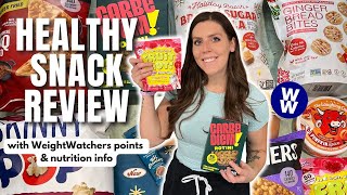 Healthy Snack Review | Trying New Healthy Low Point Foods | WeightWatchers Points, Calories & Macros