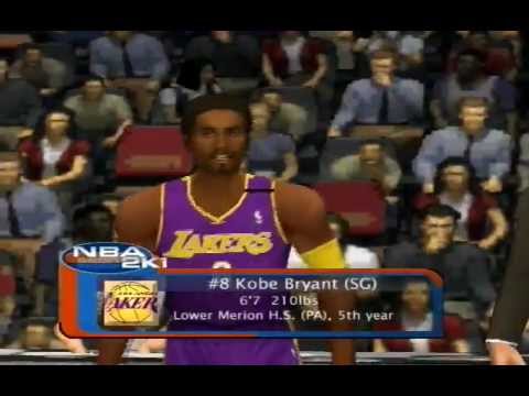 NBA 2K1 Sega Dreamcast Gameplay