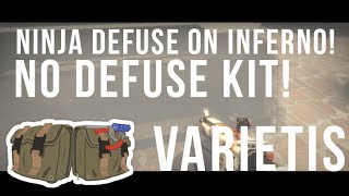 Ninja Defuse on Inferno! Counter Strike:Global Offensive!